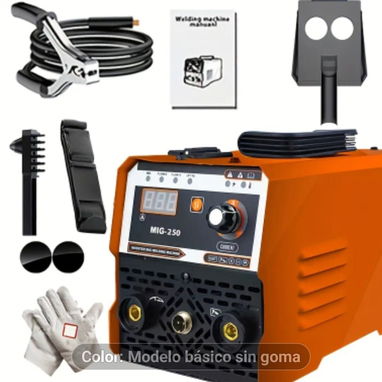 Nuevo soldador multiproceso 110V kit completo - con MIG sin gas - TIG Boost - Arco - Pantalla LED - Soldadora 3 en 1 con - Img 118773632