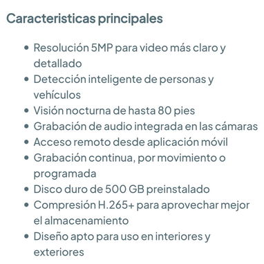 Anlapus - Sistema de 4 cámaras de seguridad 🌐 - 5/7