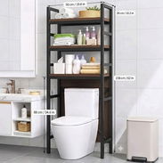 Organizador Estante de baño para sobre inodoro (lo) - Img 58180697