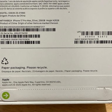 Apple Watch serie 11 46 mm new, - iPhone 17 pro Max 256gb libre de fábrica - sin física - sellado ,iPhone 16 pro Max 256 - Img 123095826