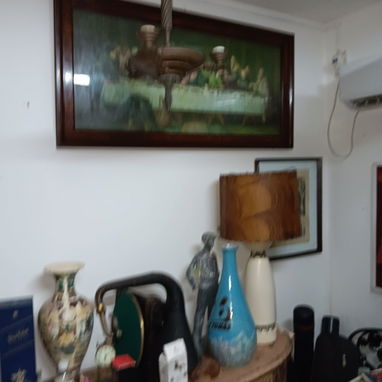 Antigua obra de arte LA SANTA CENA,  es grande. - 2/4