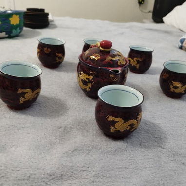 Lindo juego de té decorativo y elegante - Img 123421478