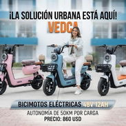 🛵✨ ¡OFERTA ESPECIAL! Bicimotos Nuevas VEDCA 48V 12Ah - Img 56604208