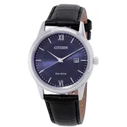 RELOJ CITIZEN ECODRIVE CLASICO ESFERA AZUL (FE1087-01L) DE MUJER , 29.5MM EN ACERO INOXIDABLE Y MANILLA DE PIEL 58049738 - Img 57858421