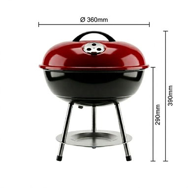 Parrilla de carbón portátil - 3/7