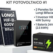 Kit Fotovoltaico #1 con montaje incluido - Img 58459240