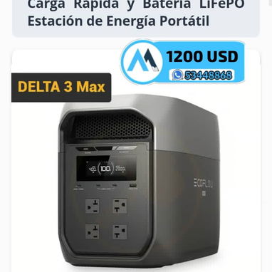 ❤️ESTACIONES DE ENERGÍA ECOFLOW ❤️ Primera Mano 🫱🏻 📌La Habana 🟢 wa.me/+5353448868 🟢 📲Llamar al 53448868📲 - Img 121441185
