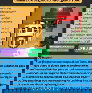 Cámara de seguridad inteligente V380. Detalles en la imagen. Mensajería gratis según el lugar - Img 49307279