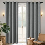 Juego de Cortinas Blackout de Poliéster de alta calidad, ideal para reducir el ruido y la entrada de calor - Img 57697849