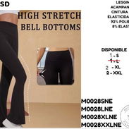 Leggins acampanados cintura alta - Img 57529343
