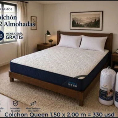 🏝Colchón de Resortes Ensacados con Capas Multiconfort – EDSM A  🛌 Que no le falta a tu familia en La Habana. - Img 123047667
