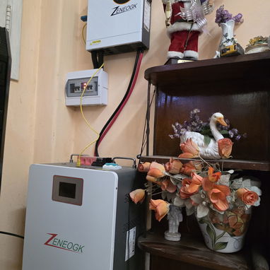 Vendo Inversor y Bateria con instalación incluida con los materiales - Img 124131041