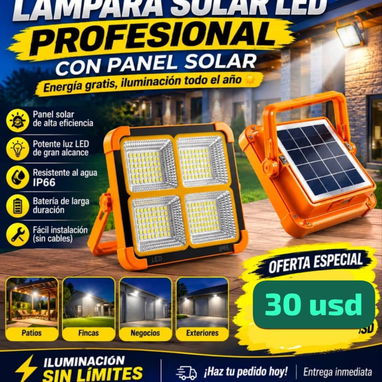 Artículo varios paneles, lámpara recargable y demás - 6/6
