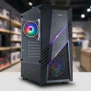 🎮⛩️Chasis Tooq Biohazard (Incluye 2 Fanes RGB y Frontal RGB) — 💲95 USD🎸 - Img 53414486