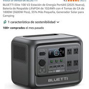 Estación de energía Bluetti ÉLITE 100 V2 (negro) - Img 55360742