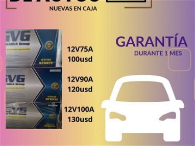 Baterías de auto / carro 75A, 90A y 100A. CON GARANTÍA. - Img main-image