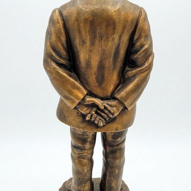 Estatua del centenario de José Martí 33cm de alto artista Manuel Fidalgo - Img 124095828