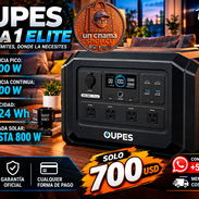 ⚡MEGA  1 ELITE ⚡- OUPES EEP 4500/2000W - 1024WH - P.SOLAR 800W. TENEMOS MENSAJERÍA FACTURA GARANTÍA. 📲 54833699 - Img 57716517