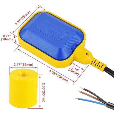 Flotante Eléctrico Automático para Tanque o Cisterna 🌐 - 3/4
