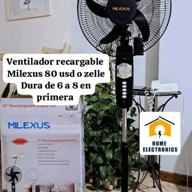Ventiladores recargables y eléctricos - 4/10