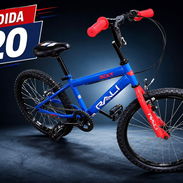Bicicletas medida 20 Rali Roky para varón sin ruedas de apoyo nuevas en su caja - Img 55971454