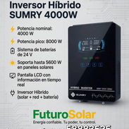 SE VENDE 🚨⚡ Inversor SUMRY 4000W⚡️🚨 🔋 ¡Energía masiva y confiable, ahora a un precio inigualable! Presentamos el Inv - Img 55851503