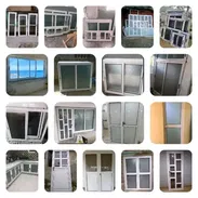 🚪53353801ℹ️ metro cuadrado Usd Puertas de aluminio y melamina toda medidas Puerta de aluminio con cristal Ventana de - Img 55499816