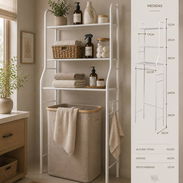 Estante Organizador para baño o lavadora - Img 56688232