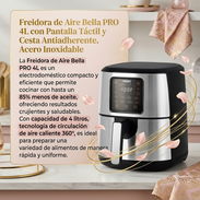Freidora de Aire Bella PRO 4L con Pantalla Táctil y Cesta Antiadherente en 90 usd - Img 57553871