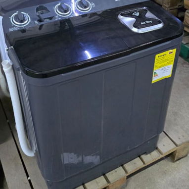Lavadora semiautomática milexus 7kg negra rebajaaaaaaa - Img 114438427