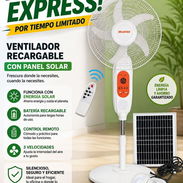 Ventilador recargable ISUNARU - Img 55360141
