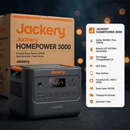 *Estacion de energíaJackery HomePower 3000* - Salida de 3600W (Pico 7200W) - Batería LFP de 3072Wh - Precio 1700USD - Img 57808460