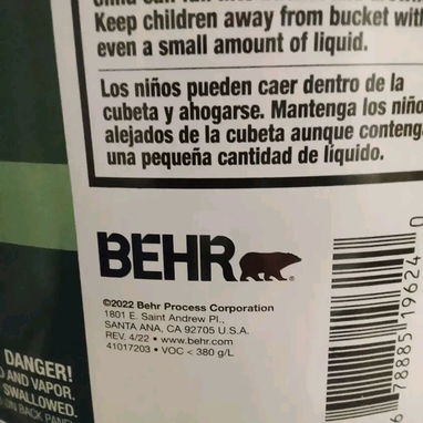 Esmalte Blanco Profesional BEHR PREMIUM ✨ - Img 119345051