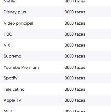 Servicios de netflix,youtube,hbo,disney plus,video principal,supremo,vix,youtube premium,spotify,tele latino,appleTv mlb - Img 88741011