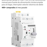 Vendo interruptor de transferencia automática y Panle solar flexible. - Img 56144738