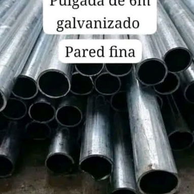 Tubos galvanizado y de hierros, angulares Originales, purles Originales, tejas galvanizadas, cemento. - 3/10
