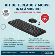 Teclado y mouse inalambrico - Img 48470393