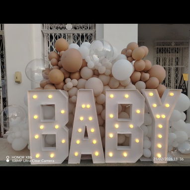 Decoración para cumpleaños , revelación de sexo, fiestas de graduación 🎓, fiesta de 15, y bodas - Img 115142961