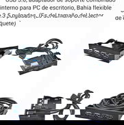 Panel frontal USB 4 puertos para PC - Img 49340311