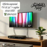 Oferta especial por el día de las madres TV LG 32 pulgadas+ cajita decodificadora - Img 55212698