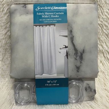 Set de esponja y cortina de baño - Img 125272929