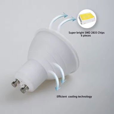 Bombillos GU10 y GU 5.3 luz blanca y calida 120volt - Img 121348716