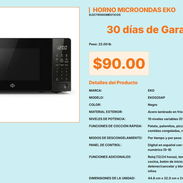 Horno Microondas EKO Teclado Español Digital, Horno Microondas EKO Cocción Pizza Rápida VPT#-0516 - Img 55676447