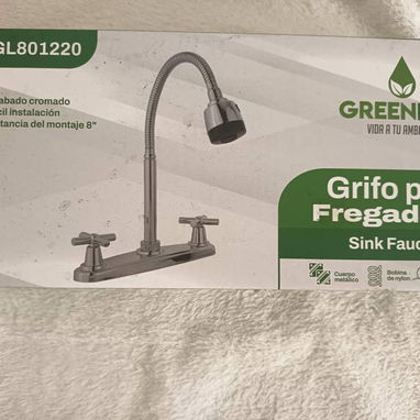 Grifo fregadero doble cuello flexible GP 1220 (CV) - Img 122780577