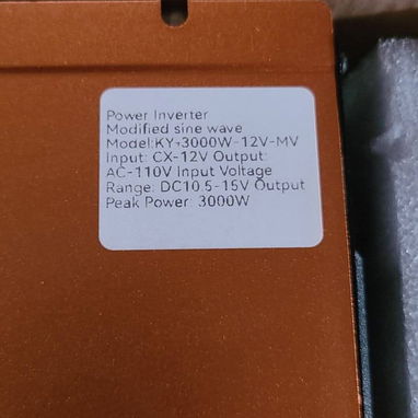 Se vende convertidor de corriente de 3000 W - 12 V - Img 123074888