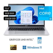 ⛔⛔ACER Laptop Acer Intel Core i3 8GB 256 GB SSD Aspire 3 11° Gen 15.6''NUEVAS EN CAJA ☎️ 55514877☎️ - Img 44771453