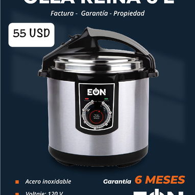 🍲 OLLAS REINA 🔴 ECO Y EÓN 🆗 6 LITROS 💲 55 USD - Img 112720976