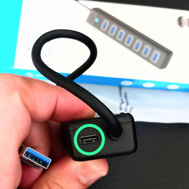 Extensión (regleta) ORICO de 7 puertos USB 3.0 - 2/2