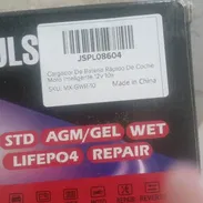 Cargador 12vol 10 amp inteligente sirve para bateria gel, ácido, lipo4 etc - Img 53145719