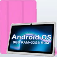 Tablet Android aiprotablet K07 de 7 pulgadas con funda, 6 GB RAM y 32 GB rosa - Img 56802820